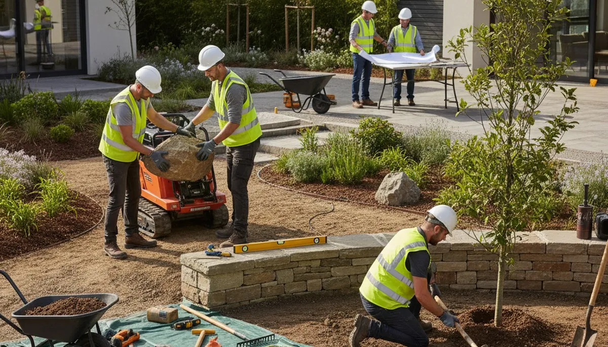Bellevue, WA tree service team providing landscape design for homes and businesses
